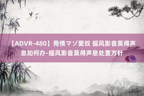 【ADVR-480】発情マゾ愛奴 摇风影音莫得声息如何办-摇风影音莫得声息处置方针